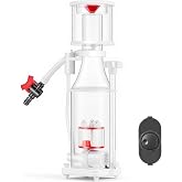 VEVOR Protein Skimmer for 53-106 Gal Saltwater Aquariums Internal with Pump, Protein Skimmer with DC Pinwheel Pump, Adjustable Control, Air Silencer, for 53-106 Gallon Saltwater Aquariums &amp; Reef Tank