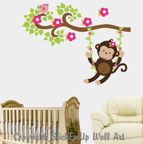 monkey wall decals