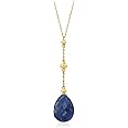 Ross-Simons Precious Gemstone Y-Necklace in 14kt Yellow Gold