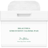 Dr.Althea StretchFit Calming Pad (Pack of 50), Korean Vegan Skin Care | Flexible Soothing Sheet Mask with Centella Asiatica Extract &amp; CICA, Hydration &amp; Barrier Care with Panthenol