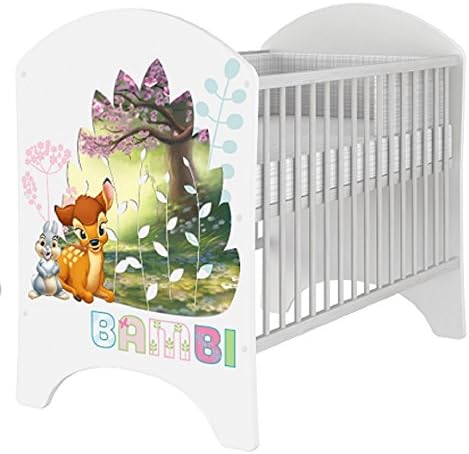 Precious Disney Cot, Mickey Mouse, Bambi, Winnie the Pooh