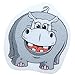 Hippo Toddler Slip Resistant Tub Tattoo