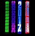 2017 Happy New Year LED Foam Stick Baton Supreme - 6 lighting effects