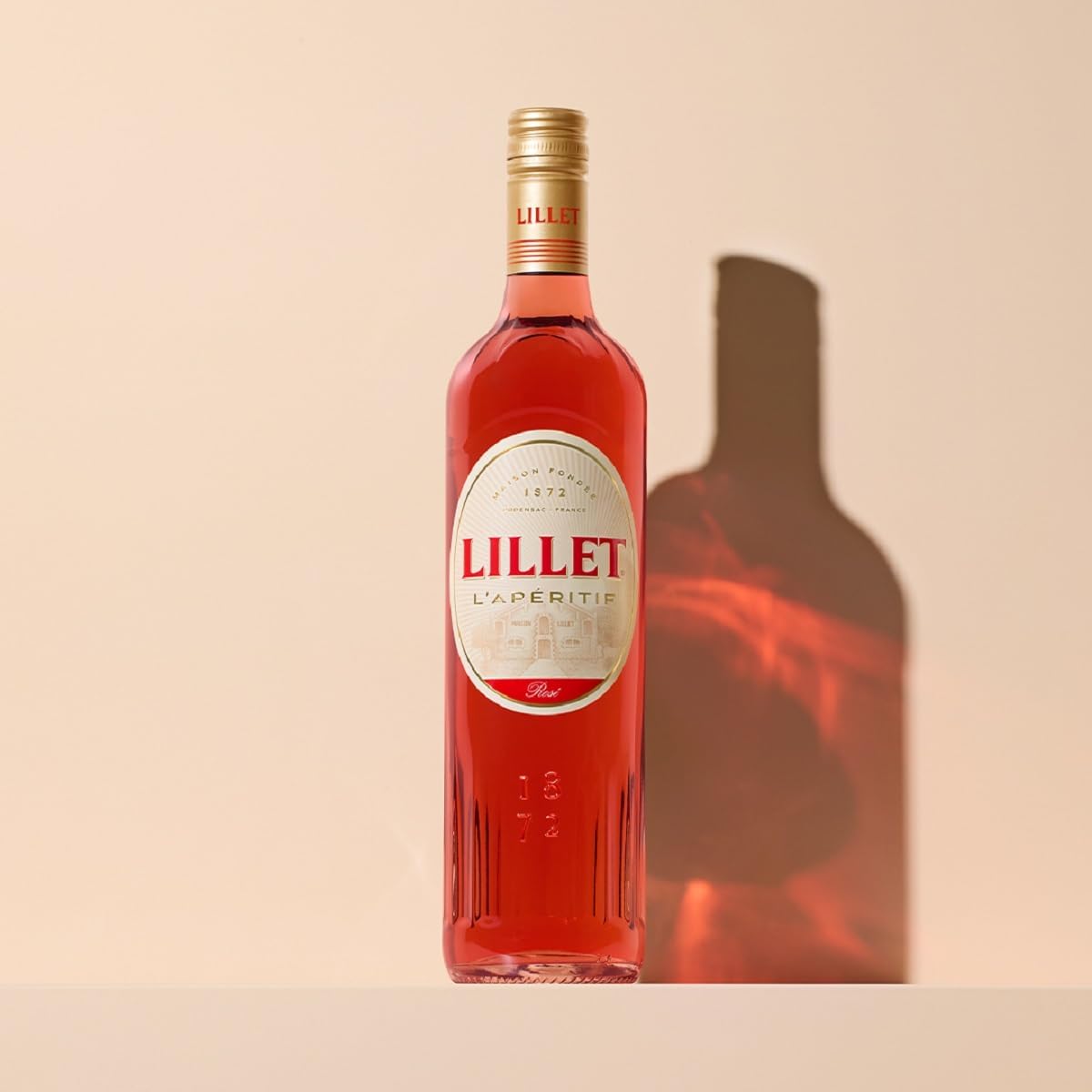 Lillet Rosé, französischer Wein-Aperitif, fruchtig-frischer Geschmack von Orange & roten Früchten, für Spritz & Cocktails, 17% Vol., 1 x 0,75 l 3