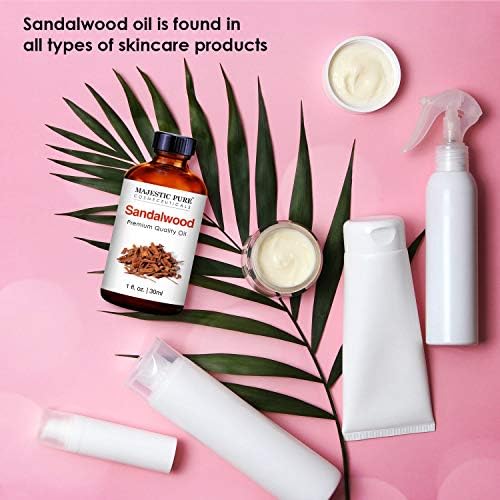 MAJESTIC PURE Sandalwood Essential Oil | 100% Pure and Natural Sandalwood Oil | Premium Grade Essential Oils for Hair Care, Home Diffusers, Skin, Aromatherapy, Massage and Humidifiers | 1 Fl Oz - Image 6
