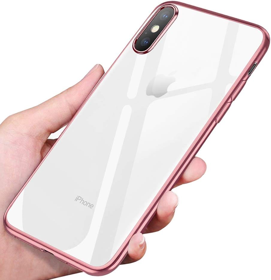 phixilin iPhone Xs Max Case Crystal Clear iPhone Xs Max Cover Soft Silicone Protection Kit Ultra Slim Flexible Anti…