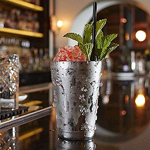 LKNJLL Cocktailshaker Bar-Werkzeug-Satz (14 Stück) gebürstetem Edelstahl Barkeeper Kit, mit All Bar-Zubehör, barsieb… – Bild 7