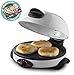Gourmia GBM3400 Electric Flatbread, Pita and Tortilla Maker Adjustable Temperature Control Dial, Non-stick Base & Baking Plate, Vented Dome Lid Includes User Manual & Free Recipe Book