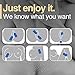 FengLan Vibrator sextoys 8 Speed Frequency Medical Silicone Waterproof Mini Bullet(Blue)