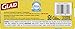 Glad Trash Bags, Medium Quick-Tie Garbage Bags - OdorShield 8 Gallon White Trash Bag, Febreze Fresh Clean - 26 Count - Pack of 6 (Package May Vary)