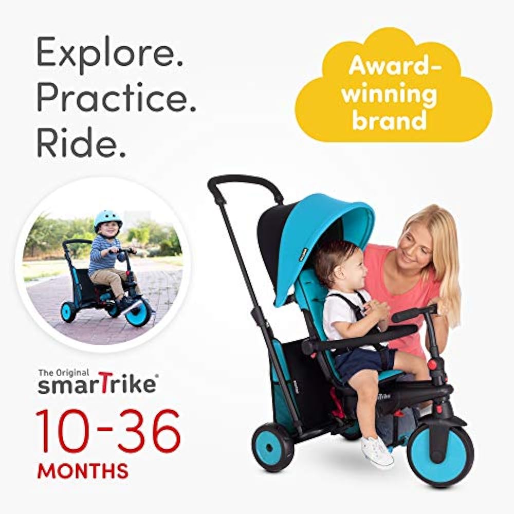 smartrike str3 baby folding tricycle