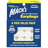 Mack's Pillow Soft Silicone Earplugs - 6 Pair, Value Pack – The Original Moldable Silicone Putty Ear Plugs for Sleeping, Snoring, Swimming, Travel, Concerts and Studying