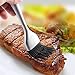Silicone Basting Brush BBQ Grill Pastry Brush 12 Inch and 8 Inch for Baking and Cooking, Safe Heat Resistant Stainless Steel Handles with Free Wall Hook, Set of 2