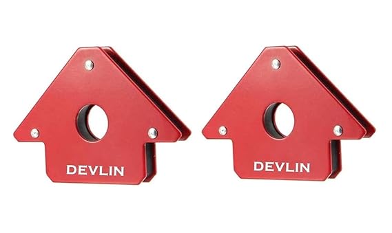 Devlin Arrow Magnetic Clamp Pack of 2 (Multicolor)