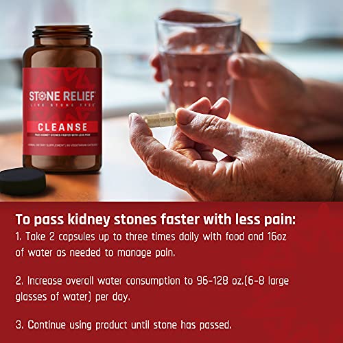 Stone Relief Chanca Piedra Kidney Stone Relief, Natural Cleanse Stone