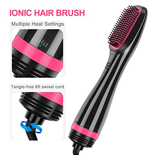 Prizm OneStep Hair Dryer and Styler, Blow Dryer Brush, 2in1 Ionic