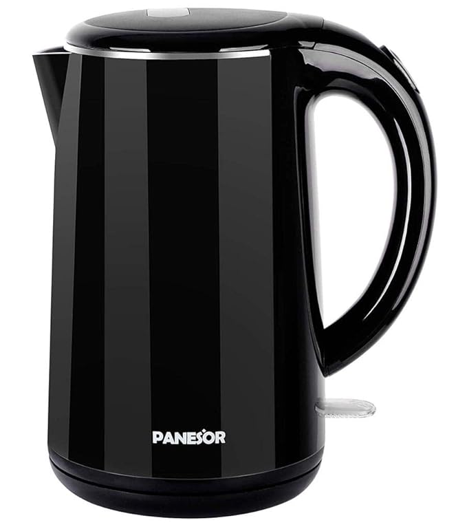 Panesor 1.7L BPA Free Electric Tea Kettle Cordless Stainless Steel, Hot