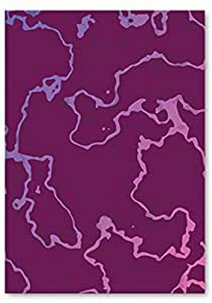 Charfleet A5 Journal Feint Ruled Lava Collection - Burgundy