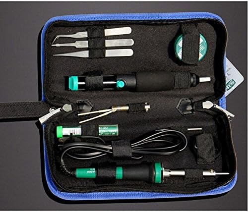LAOA 11 in 1 220V 30W Electric Soldering Iron Tools Electric Iron Circuit Board Maintenance Tools Kit
