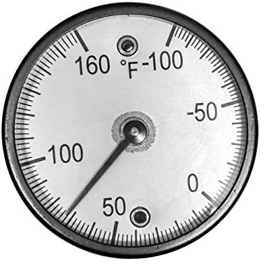 CNS Gauges 2" Dial Magnetic Thermometer - -100-160 Degrees F