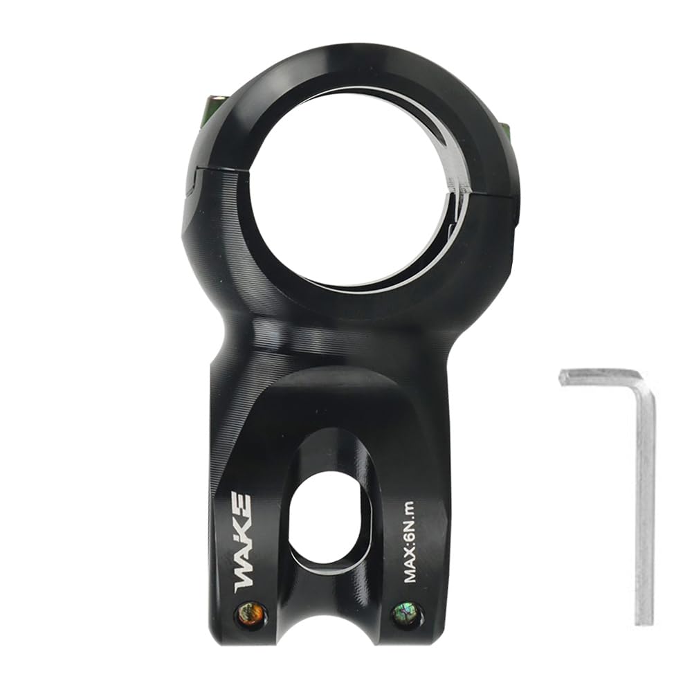 CYSKY 31.8 Road Bike Stem 45/60/70/80/90/100/110/120mm 10 Degree Gravel Stem Handlebar Riser Extender for Road Bike, Gravel Bike, Folding Bike (45mm)