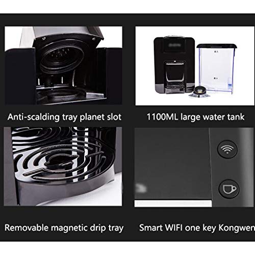 Dzwyc Schleifmaschine 19bar Kapsel Kaffeemaschine Home Office Vollautomatische Kaffeemaschine Kleine Espresso… – Bild 6