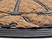 Milliard Decorative Half Round Heavy Duty Coco Fiber Outdoor Entrance 'Welcome' Doormat - 18in.x30in.
