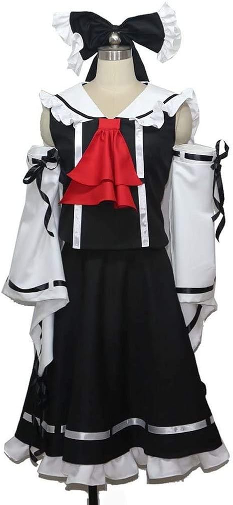 Amazon コスプレ 衣装 緋想天 博麗霊夢 黒 巫女服 アニメ イベント Cos服 制服 Cosplay 新品 コスチューム オーダーメイド ホビー 学園祭 仮装 変装 ハロウィン クリスマス 男 M コスプレ 仮装 通販