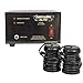 IonizeMe Maxx - Powerful 20V Made in USA Ionic Detox Foot Bath System with Doctor Consult, Heavy Duty Ionic Detox Machine by HEALTHandMED (Basic Package)