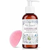 Sea Buckthorn Milky Face Wash – Gentle Creamy Daily Facial Cleanser with Aloe Vera – Brightening, Non-Drying, pH-Balanced Formula for Sensitive Skin & Pores – Anti-Aging Natural Hydrating Skincare