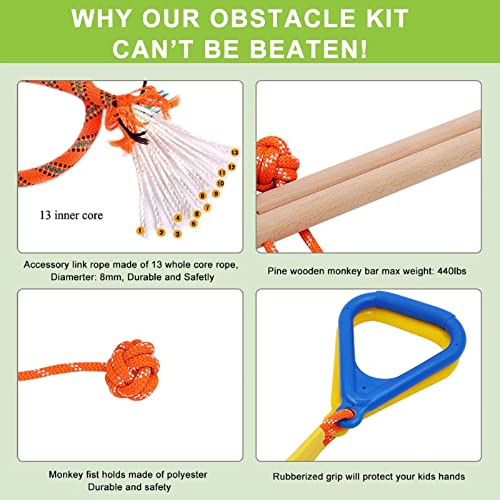 Rope Ladder For Treehouse Wooden Rope Ladder For Kids