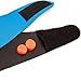 Children's Swim Ear Band ~ Protects Ears with 1 Pair of Mack Silicone Ear Plugs – Helps Keep Water Out & Hold Earplugs in – USA Made with Sustainable Yamamoto Neoprene (Blue)