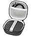 Matte Black Protective Case for Bose SoundLink Micro Bluetooth Speaker, Best Color and Shape Matching, Featured Secure and Easy Pulling Out Strap Design, Mesh Pocket for Cable and accessorie