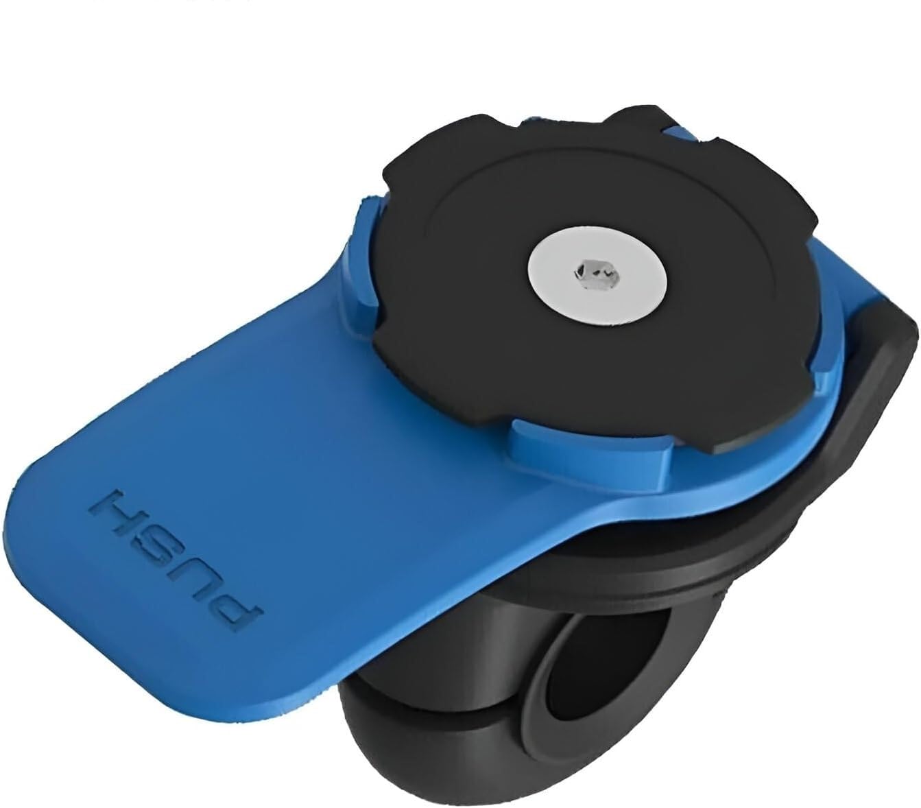 L&I Bike Phone Holder, Motorcycle Phone Mount - For Stem 10-16mm, Mirror Phone Holder for Bike, Scooters, and Bicycles, 360° Rotation, Durable, Fits all Smartphones