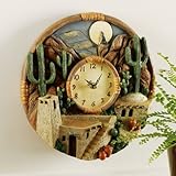 Southwest Scene Hanging Wall Clock