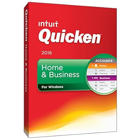 Quicken Home & Business 2016 Personal Finance & Budgeting Software [Old Version]