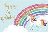 Laeacco 1st Birthday Party Photography Background