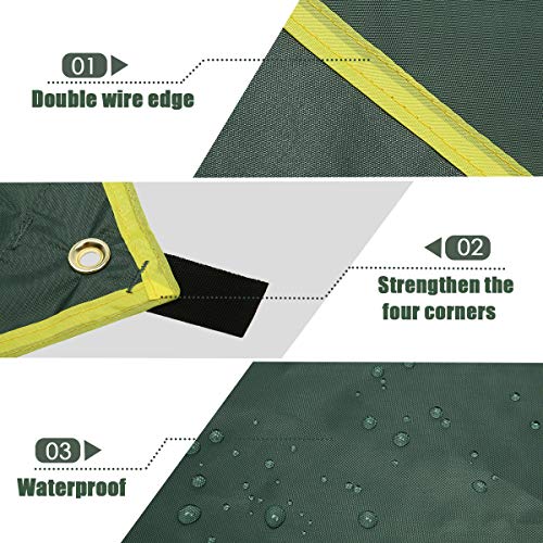 Slanke Camping Tarp, Hangmat Regen Vliegtentui Outdoor Tent Tarp Waterdichte UV Bescherming Luifel Tent Tarp Shelter… - Image 4