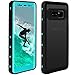 Waterproof Note 8 Case | Touchable Heavy Duty Protection Cellphone Cover | Underwater Full Body Shock-Proof Dirt-Proof Soft Cases Samsung Galaxy Note8 (6.3'') (Black/Green)