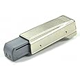 Blum 973A0500.01x100 973A Blumotion Straight Arm Full Overlay Hinge for Doors, Nickel Finish (Pack of 100)