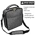 UPPER ORDER Reusable Insulated Lunch Box for Men and Women (Gray) Durable Leakproof Cooler Tote Bag Freezable Lunch Bag for Adults. Top Women and Mens Lunch Box for Office Work, Picnic