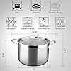 Duxtop-Whole-Clad-Tri-Ply-Stainless-Steel-Stockpot-with-Lid-8-Quart-Kitchen-Induction-Cookware Duxtop Whole-Clad Tri-Ply Stainless Steel Stockpot with Lid, 8 Quart, Kitchen Induction Cookware
