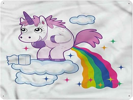 unicornio hace caca