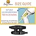 BodyMoves Kid's Hinged Knee Brace Support Plus Hot and Cold Ice Pack (Sporty Black)