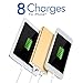 Fritesla 16000mah Power Bank Portable Charger for Smartphones-Gold