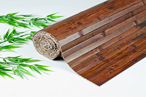 Forever Bamboo Wall Panel for Interior Decoration 4'H x 8'L (Dark Chocolate)