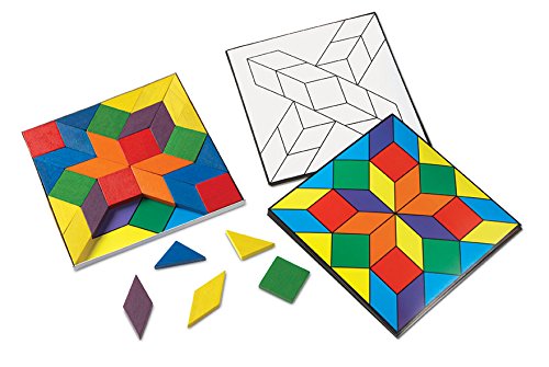 Learning Resources Parquetry Blocks & 20 Pattern Cards