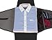 BAGSMART Garment Bags for Travel Suit Bag Foldable Carry on Garment Bags for Hanging Clothes Stylish Dress Bag Large Convertible Weekender Travel Bags for Women Men (Black-01)