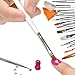 GREEN FABWOOD 15pcs Nail Art Painting Pen Brush