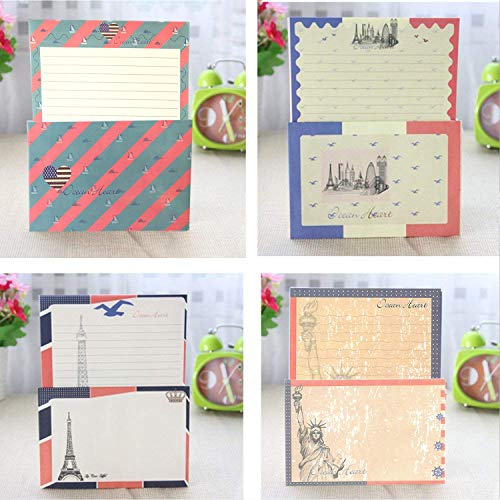 SCStyle 32 Cute Lovely Kawaii Special Design Writing Stationery Paper with 16 pcs Envelopes - Thumbnail 2